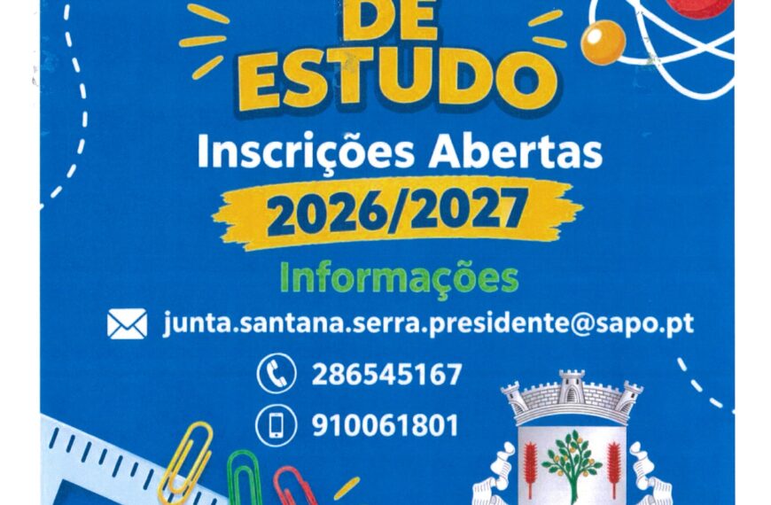 Bolsa de Estudos 2026 – 2027